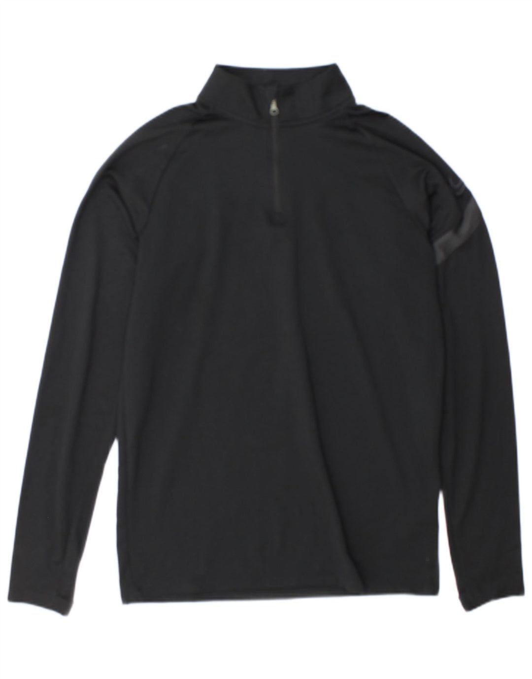 Nike Haut de survêtement Dri Fit Graphic pour homme avec col zippé Noir Taille S