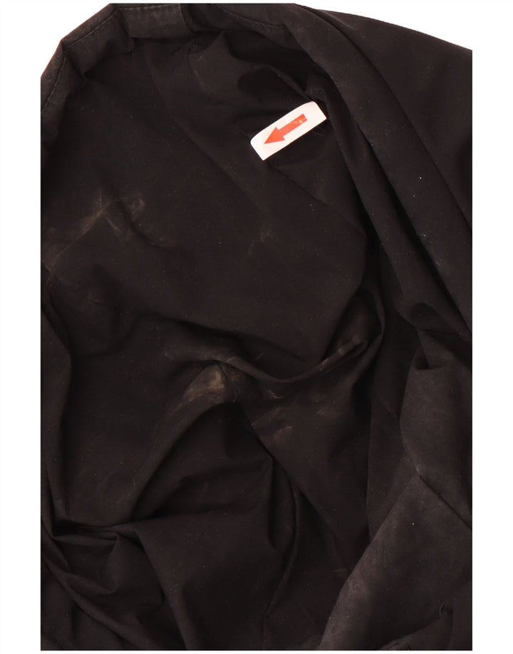 Dkny Manteau rembourré à capuche pour femme UK 18 XL Noir Polyester