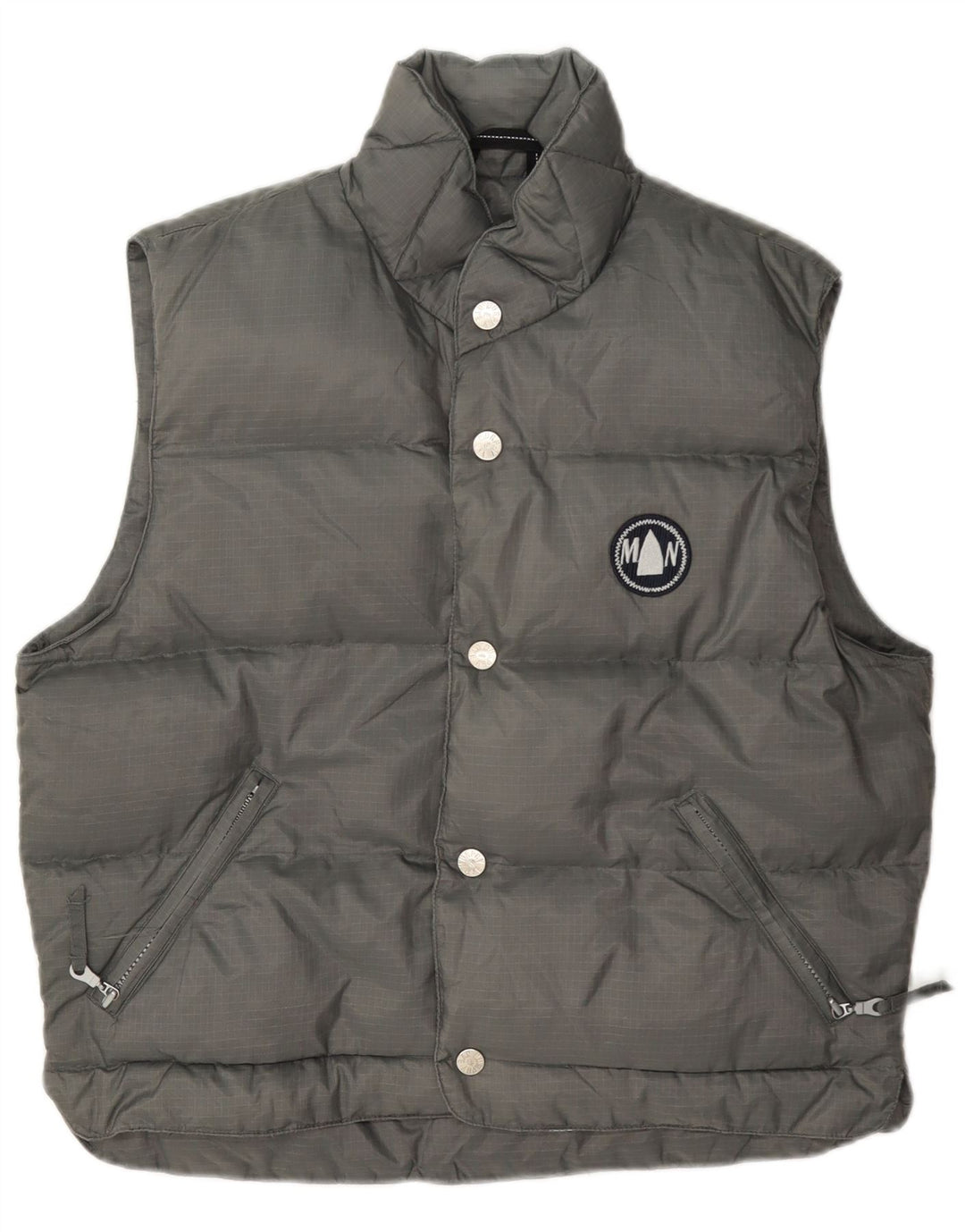 Murphy & Nye Gilet rembourré pour homme UK 34 XS Gris Polyamide