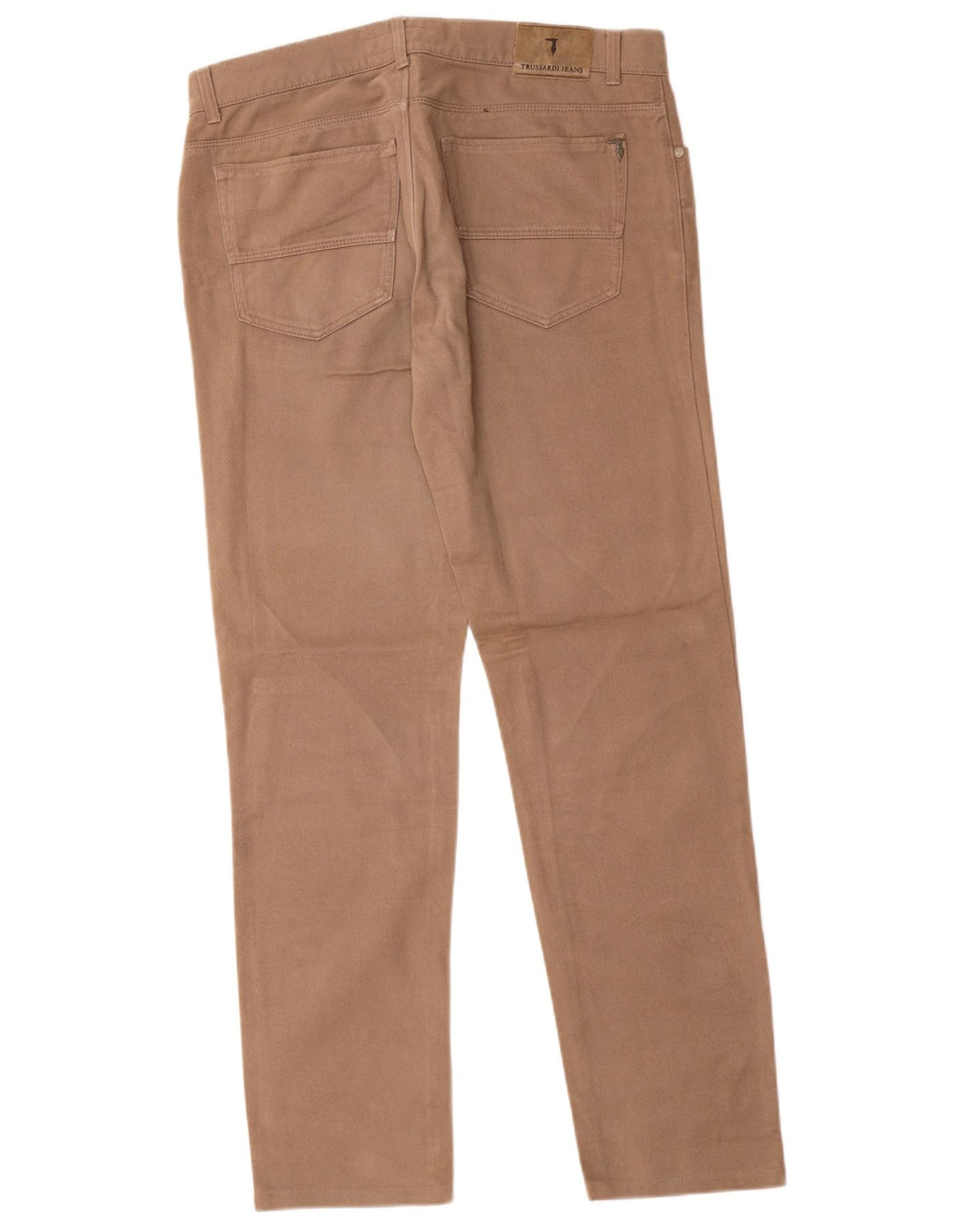 Trussardi Pantalon Casual Slim W35 L31 Beige Homme