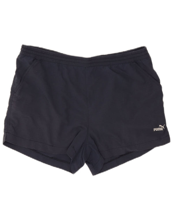 Puma Short de Sport XL Homme Bleu Marine Polyamide