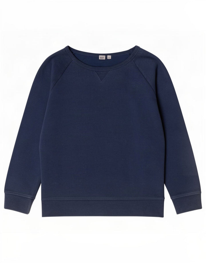 Gap Sweat-shirt pour femme UK 44 Bleu moyen Coton