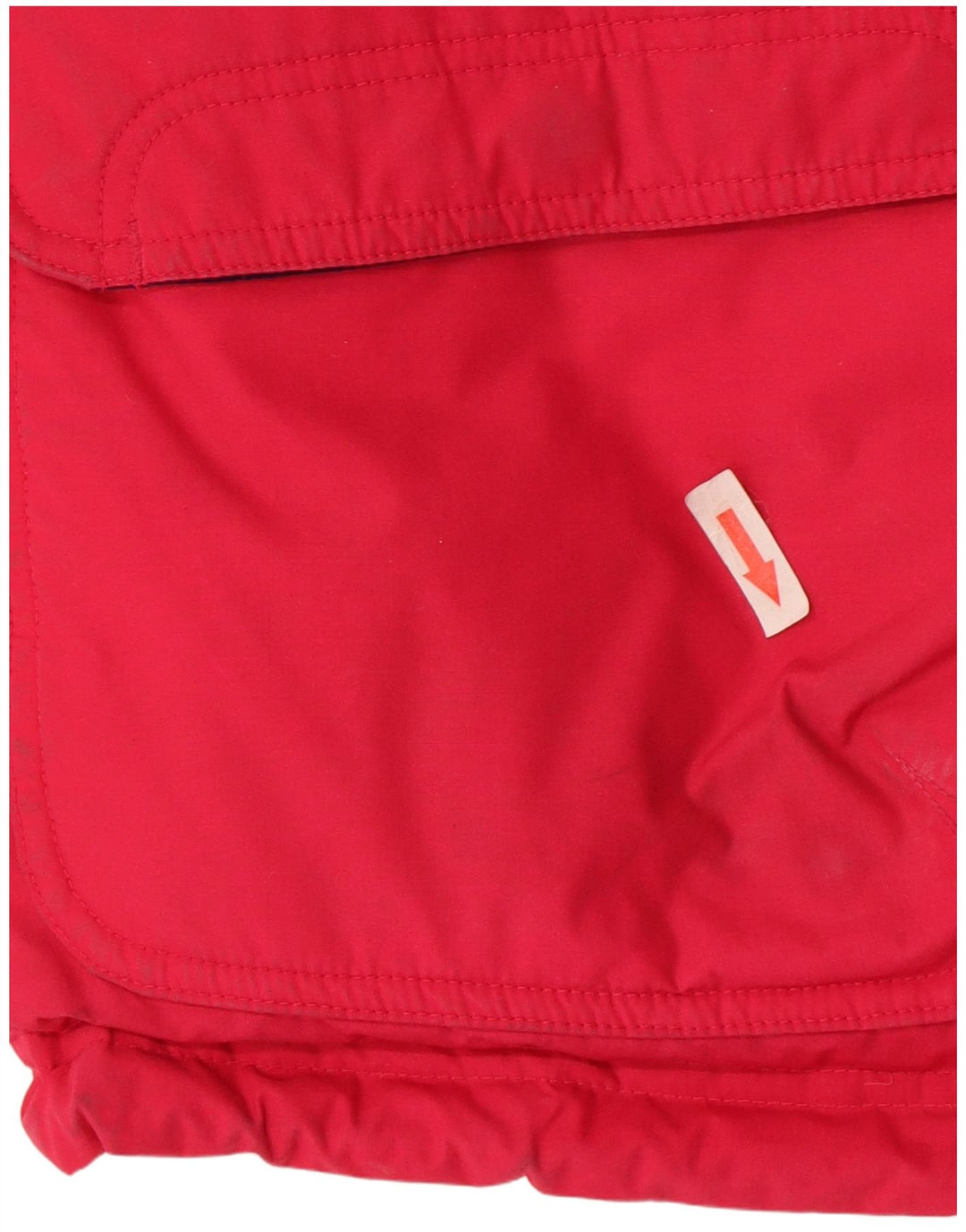 Diadora Veste matelassée coupe ample pour homme UK 36 Petit Rouge Colorblock Polyester