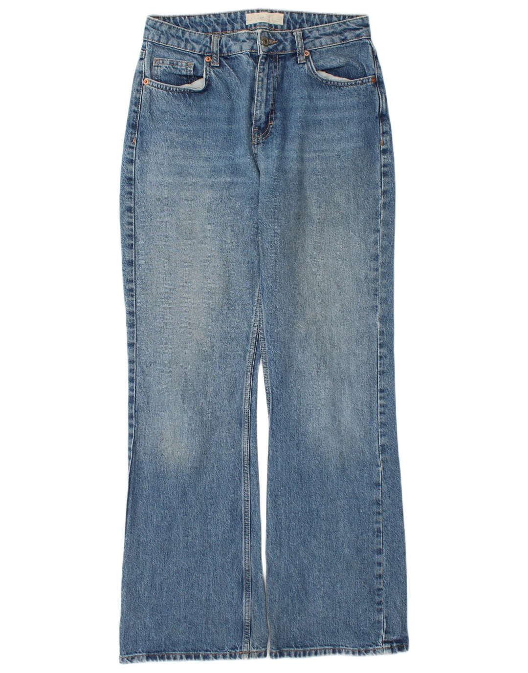 Topshop Jean Bootcut Femme W28 L32 Bleu Coton