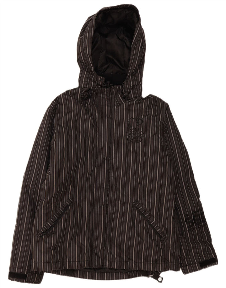 Scorpion Bay Veste coupe-vent graphique pour homme UK 10 Petit gris rayé