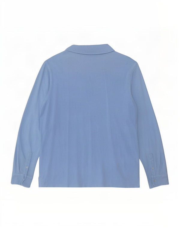 Polo Ralph Lauren Chemise à manches longues pour hommes 2XL Bleu Coton