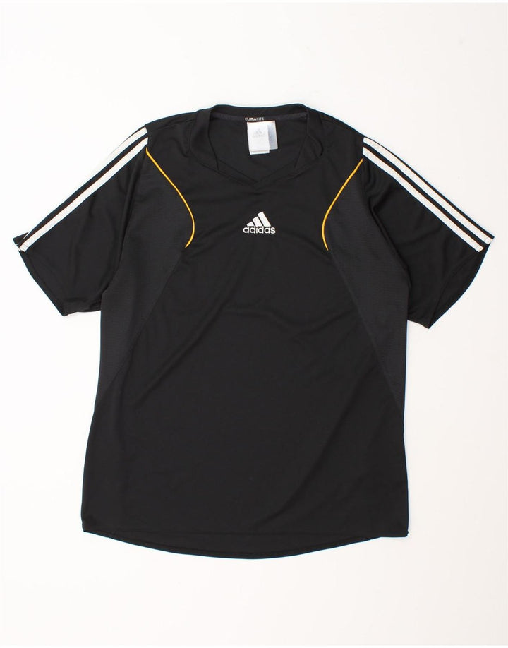 Adidas T-Shirt Homme Haut Large Noir Polyester