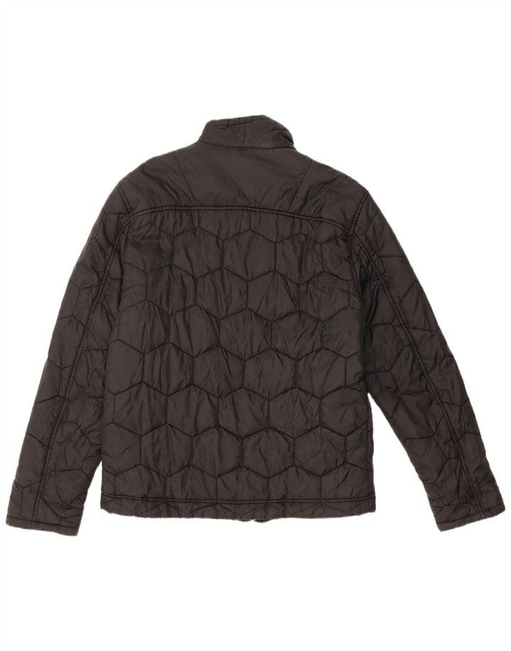 Timberland Gilet rembourré pour homme UK 38 Medium Noir Nylon