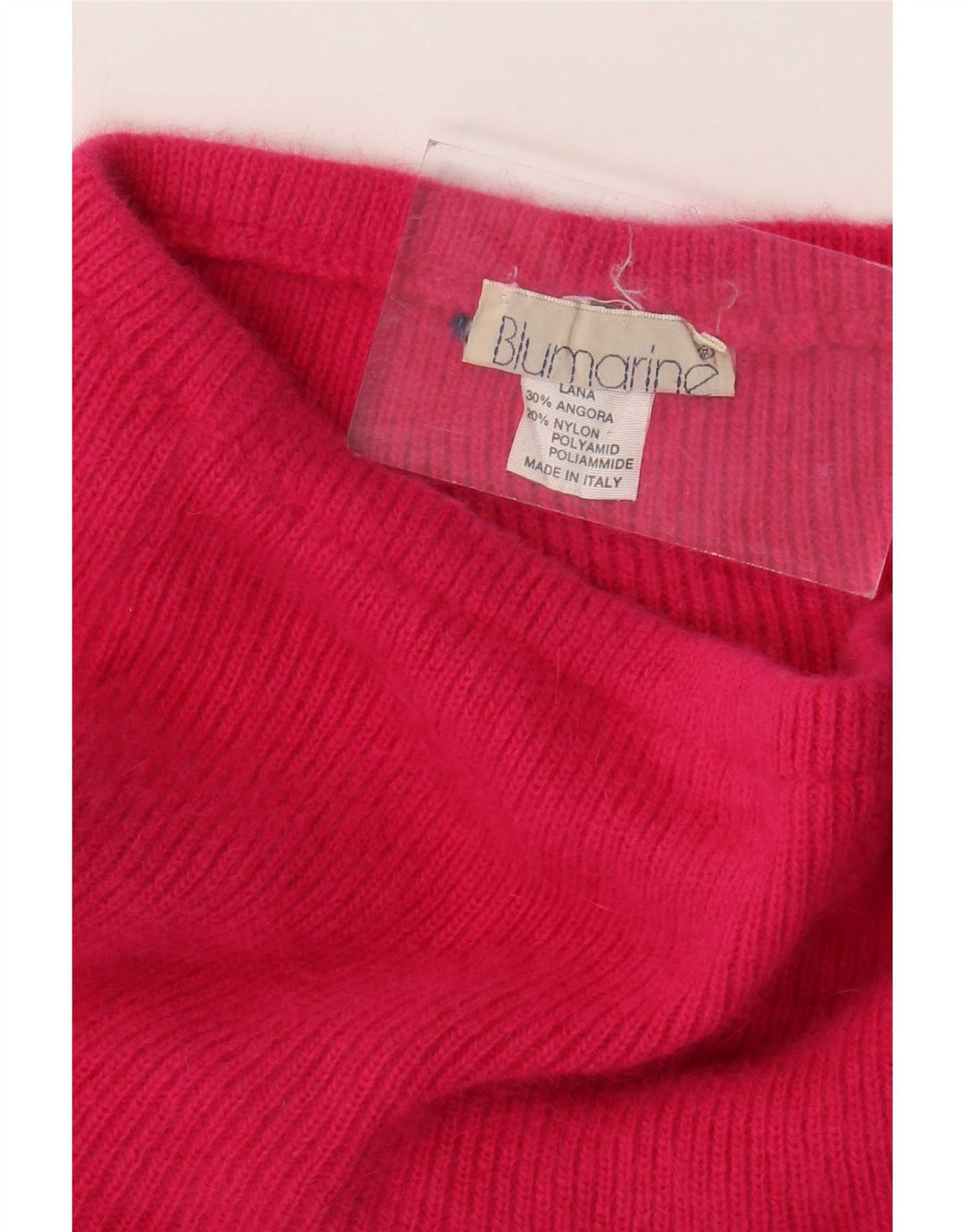 Blumarine Femme Jupe En Tricot À Volants W26 Petite Laine Colorblock Multicolore