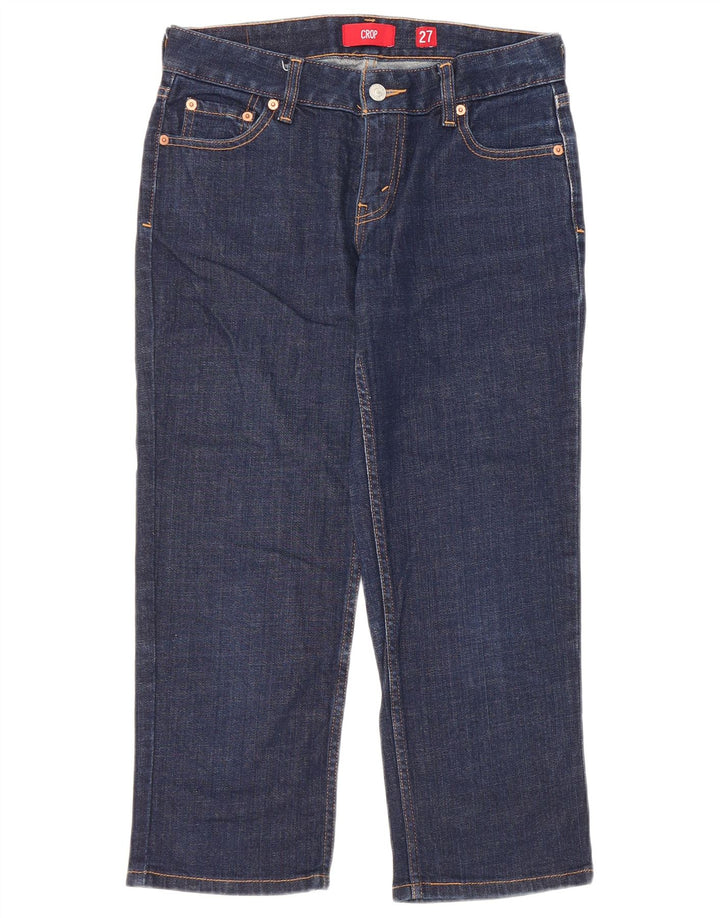 Levi's Jean Capri Cropped Femme Bleu Marine W27 L22 Coton