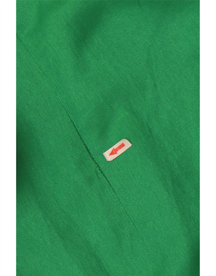 Zara Veste Blazer Ouverte Femme UK 10 Petit Vert