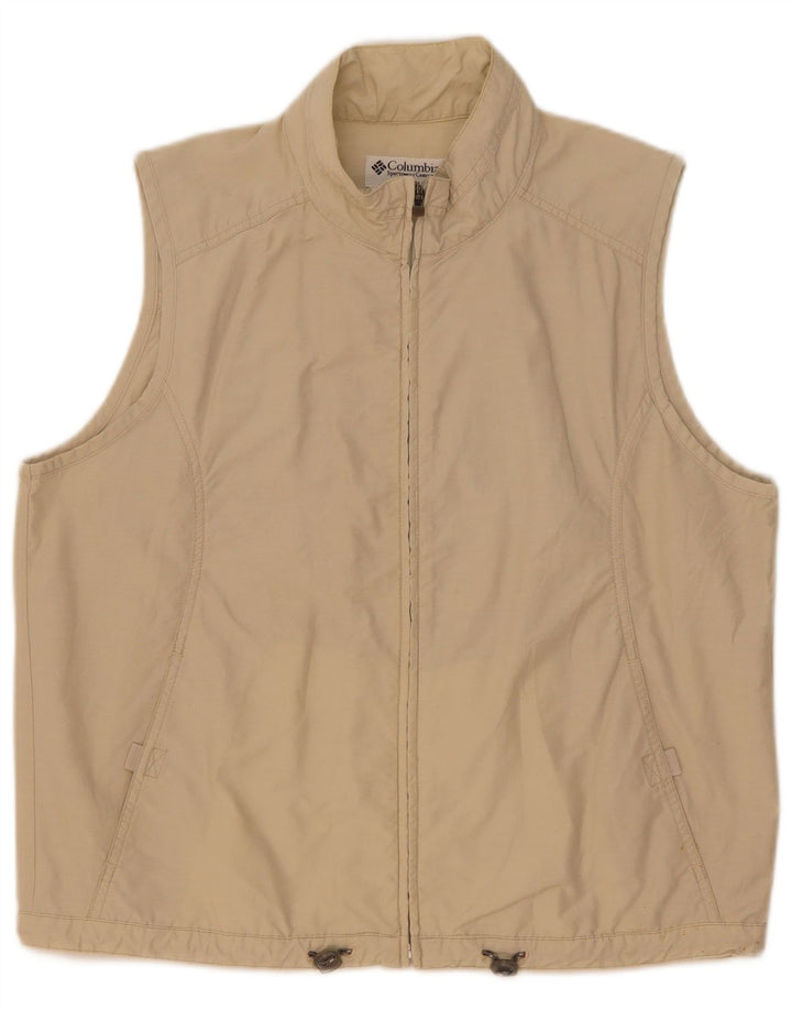 Columbia Gilet Femme UK 16 Large Beige