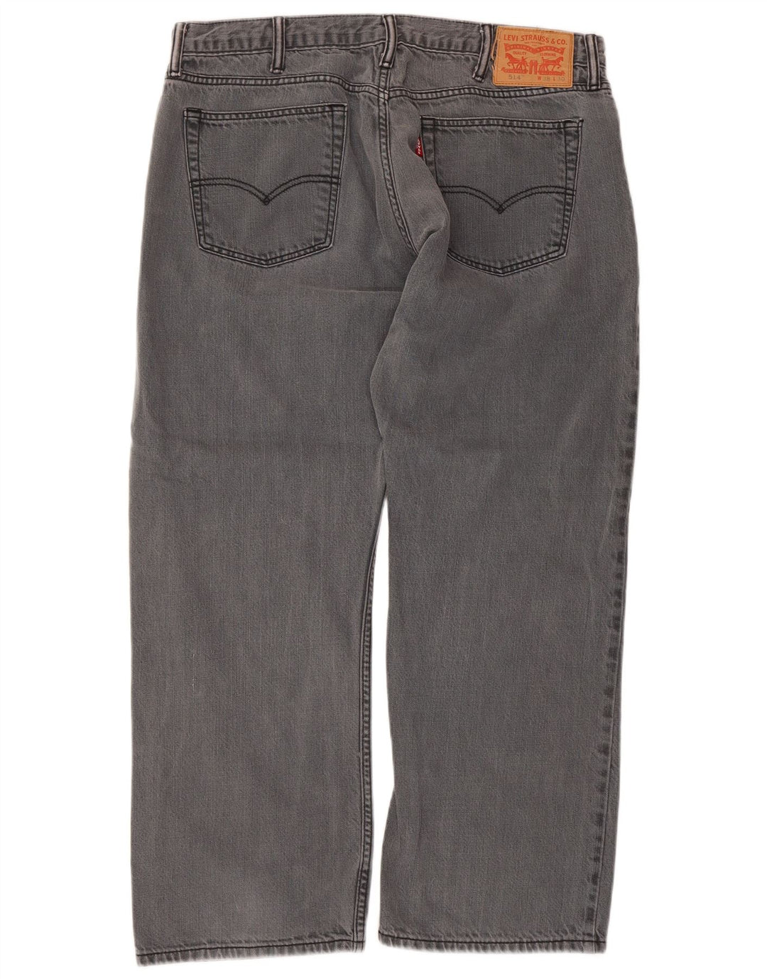 Levi's Jean Droit 514 Homme W38 L30 Gris Coton