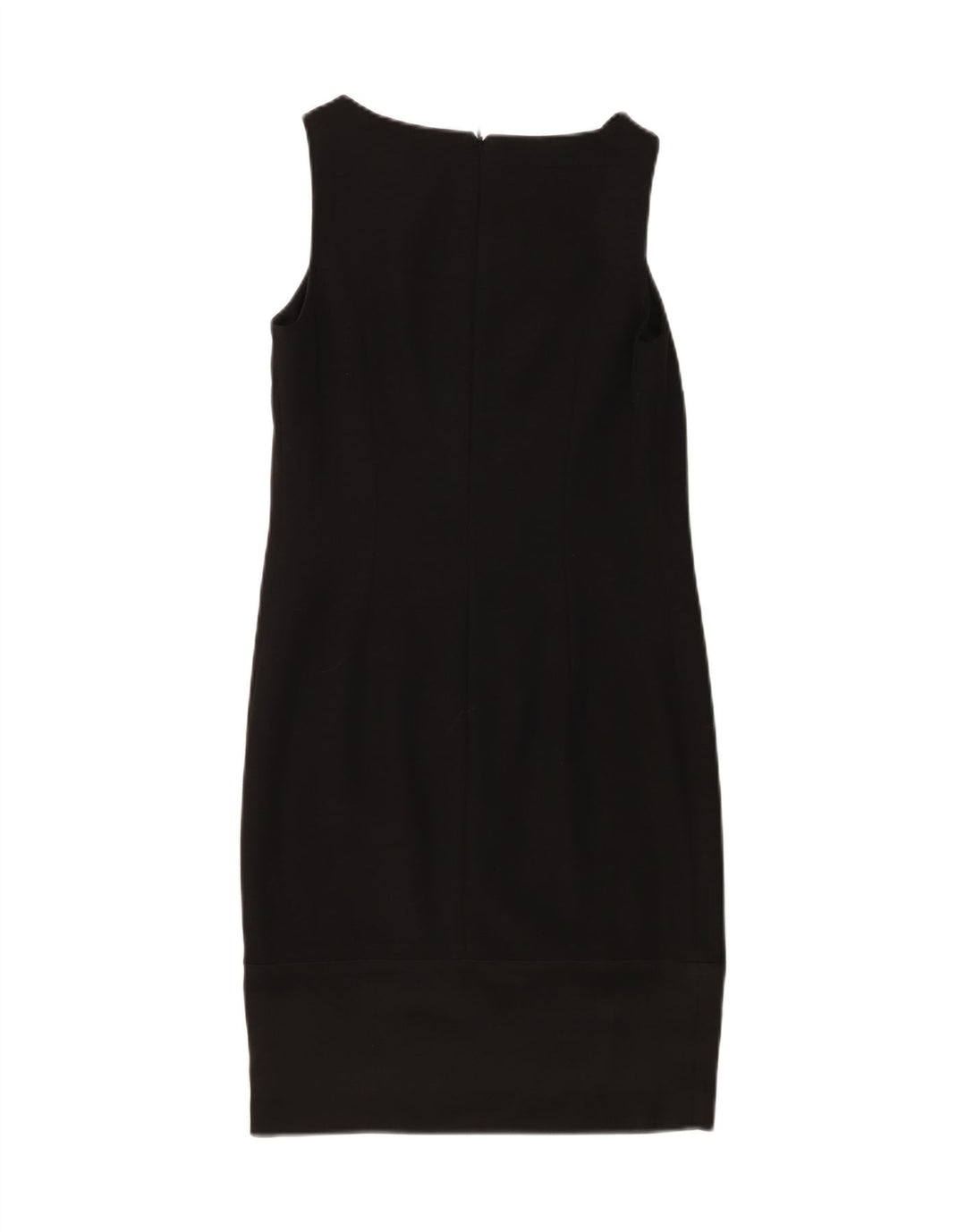 MODA DOSSIER Womens Sleeveless Sheath Dress IT 40 Small Black Acetate Vintage Moda Dossier and Second-Hand Moda Dossier from Messina Hembry 