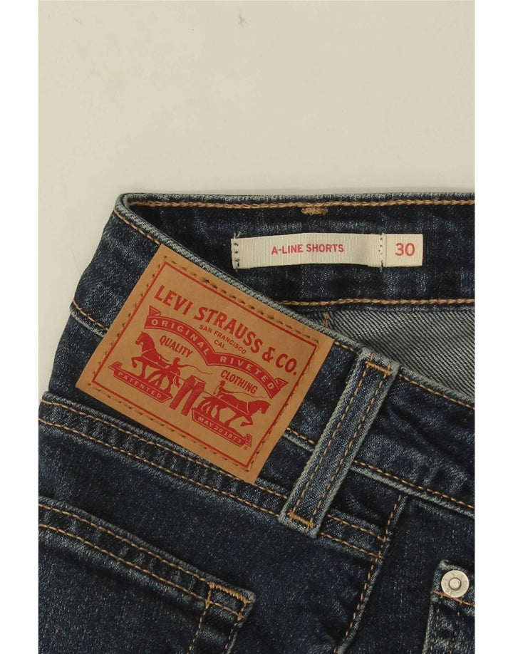 Levi's Short en Jean W30 Femme Bleu Moyen Coton