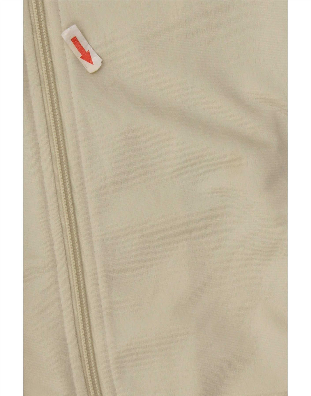 Asics Veste de Survêtement Homme Beige Moyen Colorblock Polyester