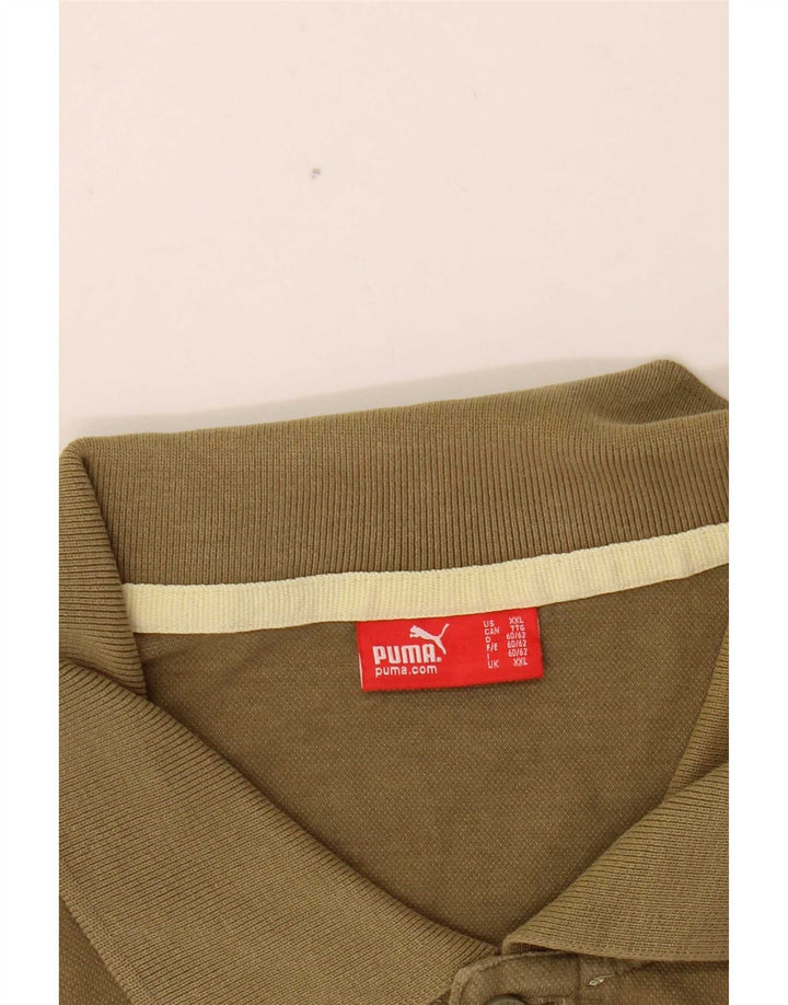 Puma Polo Homme 2XL Kaki