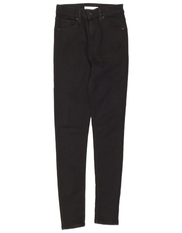 Levi's Jean Mile High Super Skinny W26 L30 Femme Noir Coton