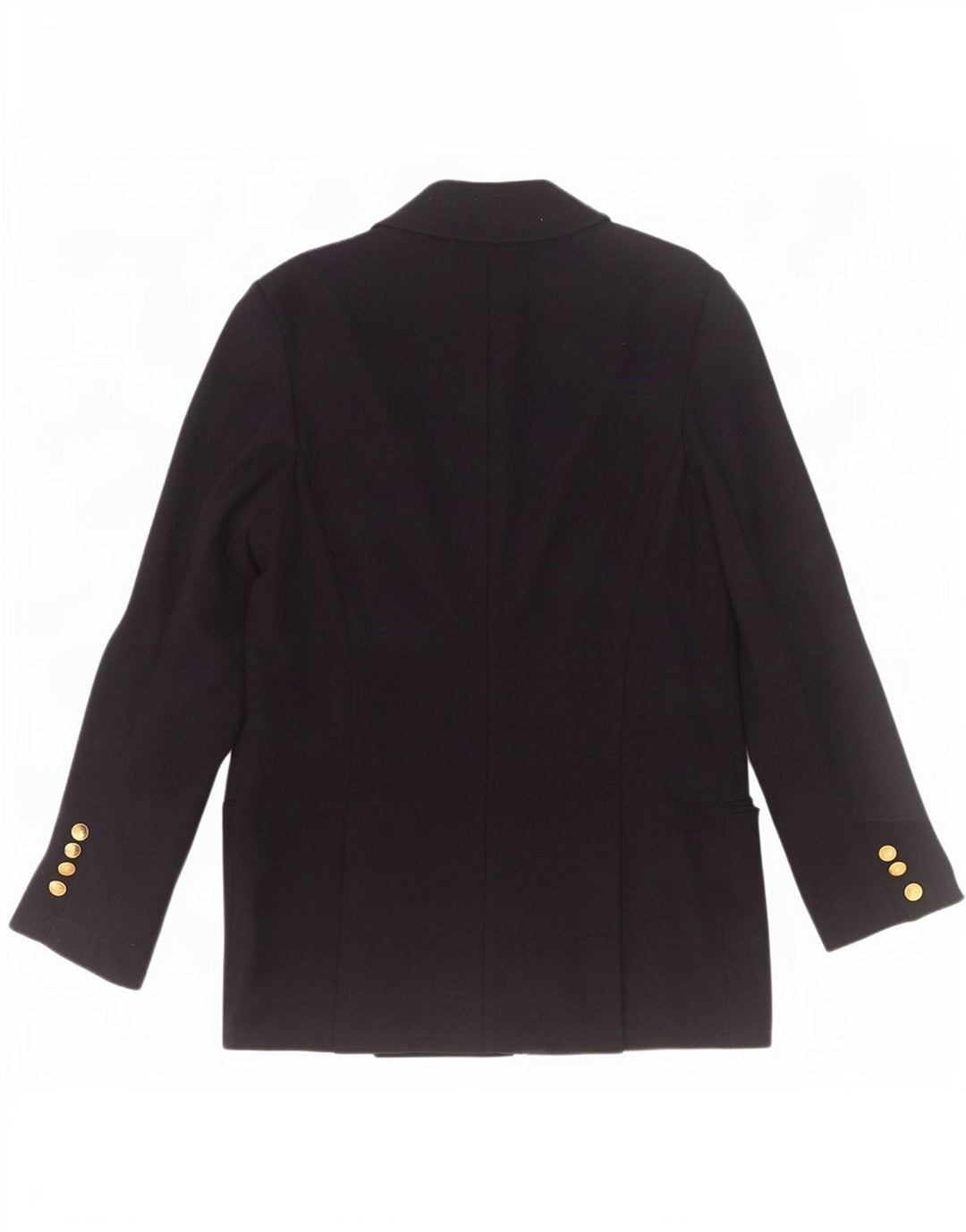 Herno Veste Blazer 2 Boutons Femme IT 44 Laine Bleu Marine Moyen