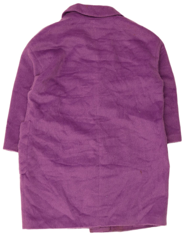 Marks & Spencer Manteau pour femme UK 22 3XL Violet Polyester