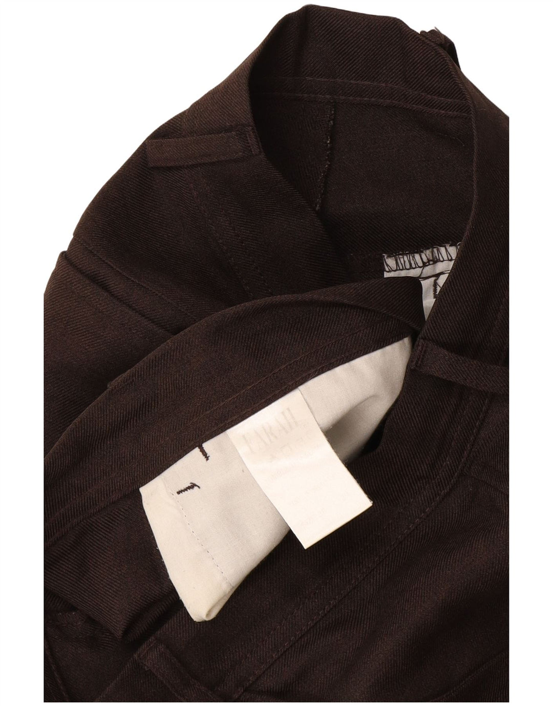 Farah Pantalon décontracté droit pour homme W36 L29 Marron Polyester