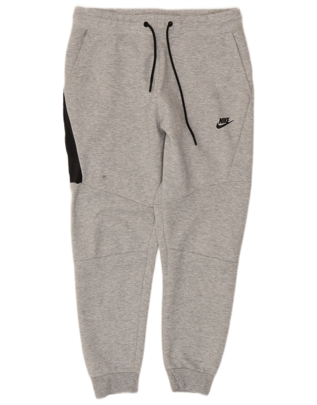 NIKE Pantalon de survêtement pour homme en coton color block gris moyen