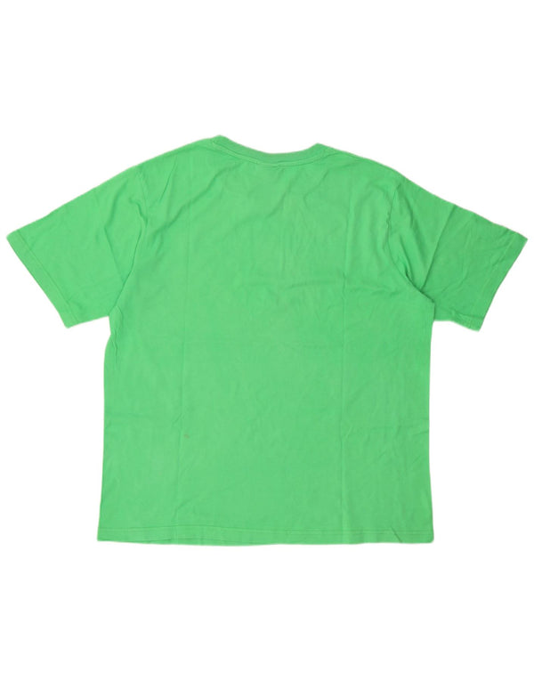 Nike T-shirt graphique pour homme UK 45/47 Large Vert Coton