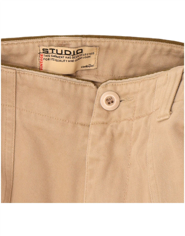 CONBIPEL Pantalon Chino Droit Homme IT 50 Large W32 L31 Beige Coton