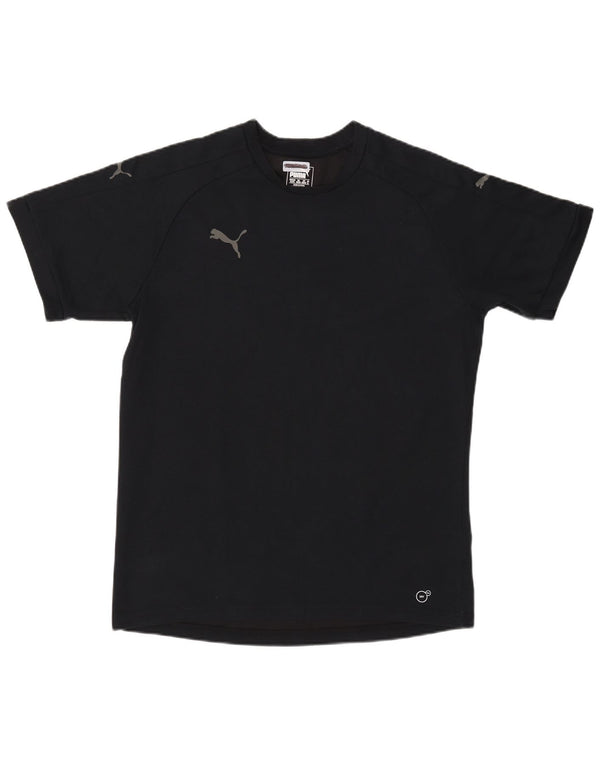 Puma Mens T-Shirt Top XL Black Cotton