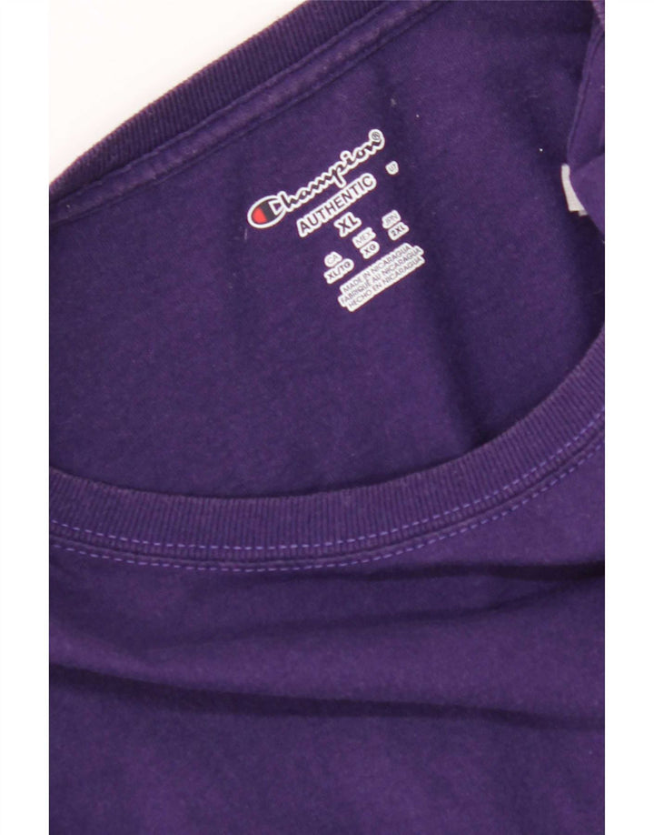 Champion T-Shirt Homme Top XL Violet