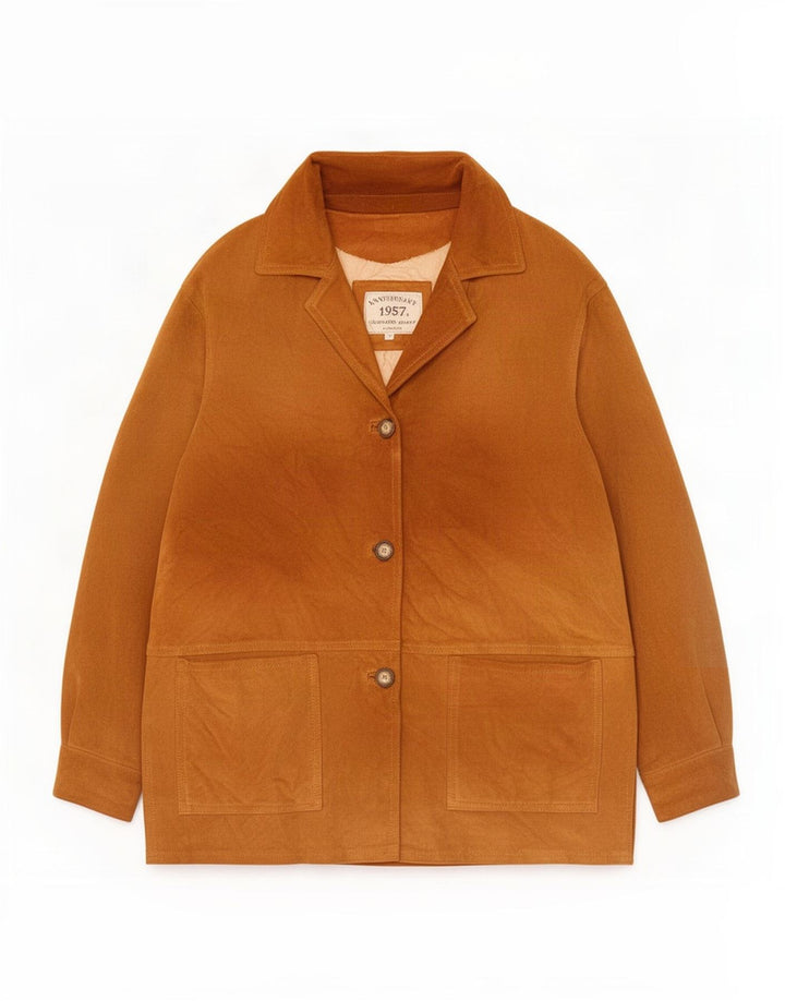Legendary Jacket 1957 Veste blazer 3 boutons pour femme UK 14 Marron moyen
