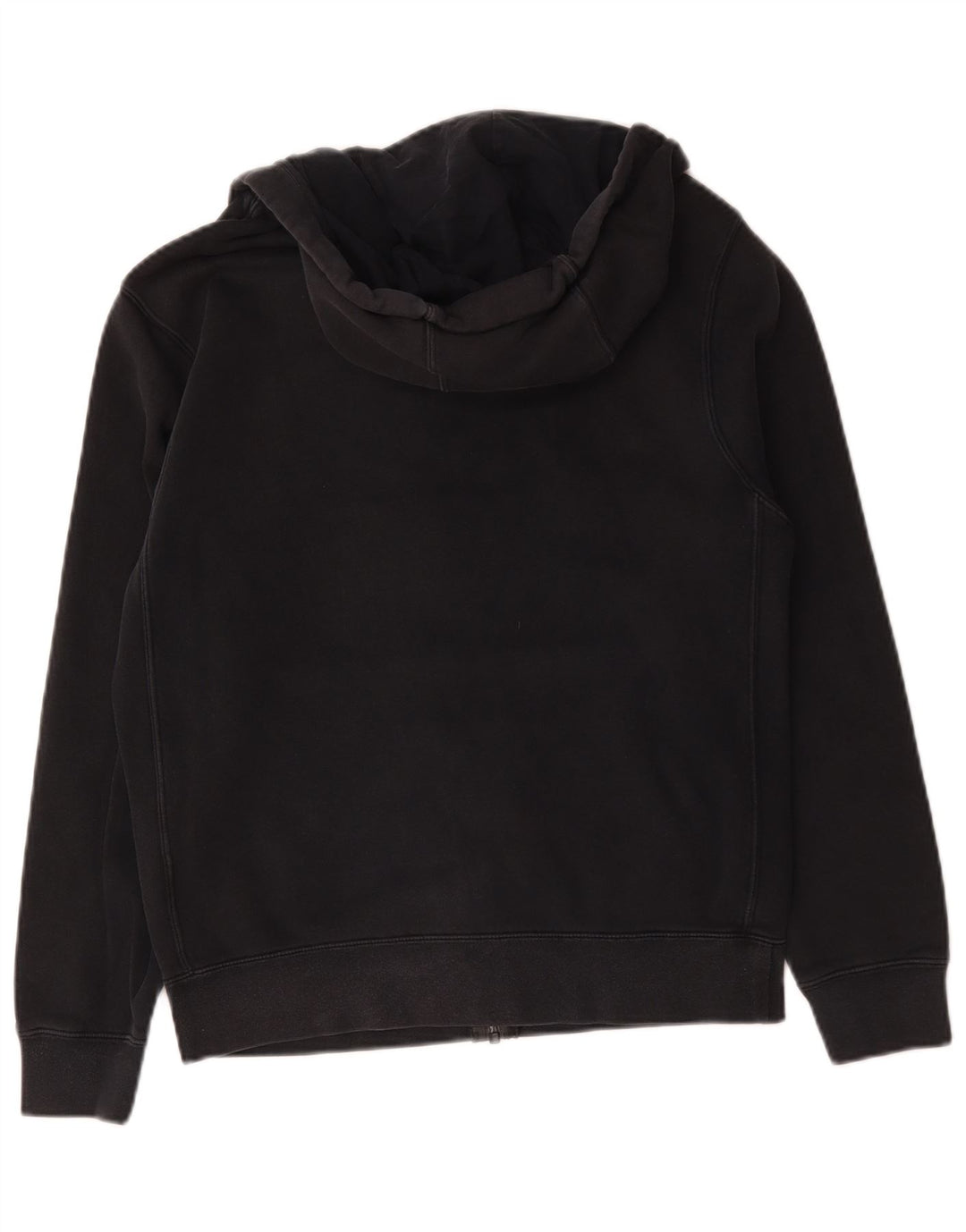 Nike Pull à capuche zippé pour homme Petit coton noir