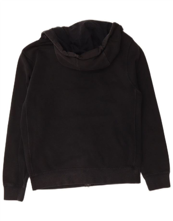 Nike Pull à capuche zippé pour homme Petit coton noir