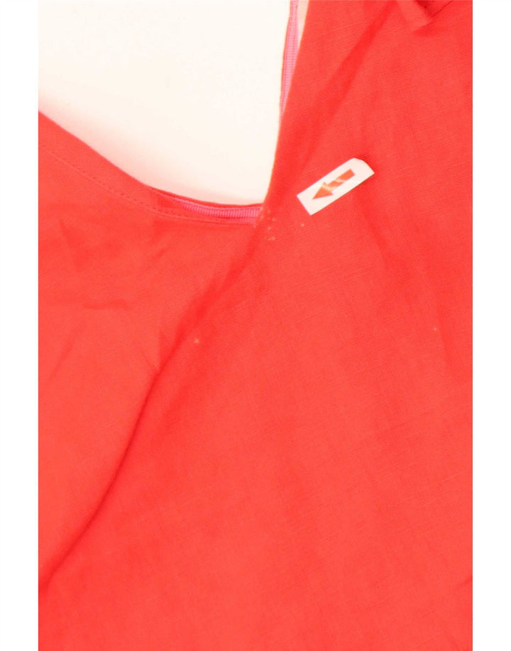 Haut chemisier sans manches Boden pour femme UK 46 Grand Lin Rouge
