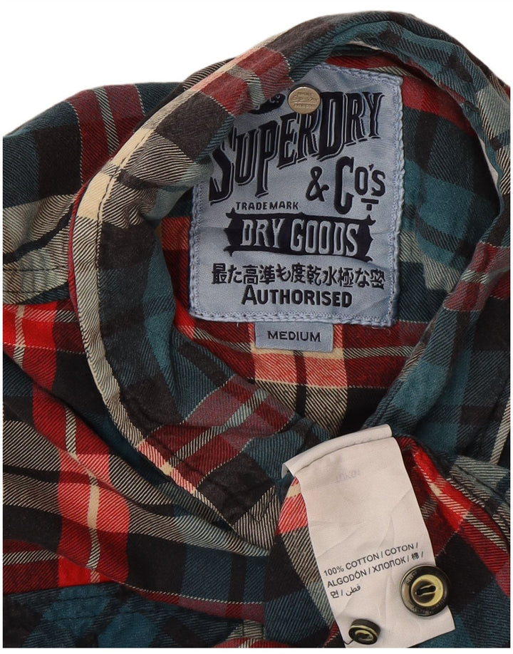 Superdry Chemise En Flanelle Medium Multicolore Check Cotton Homme