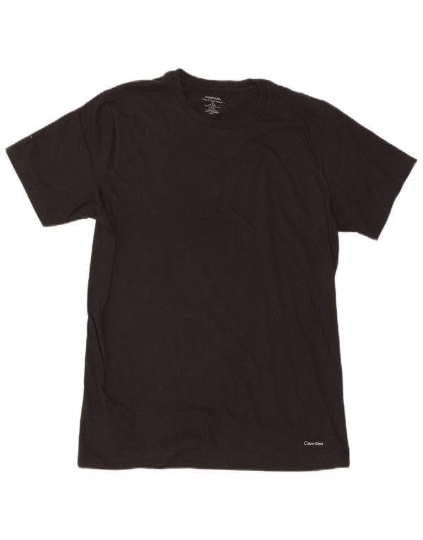 Calvin Klein T-Shirt Homme Noir Moyen Coton