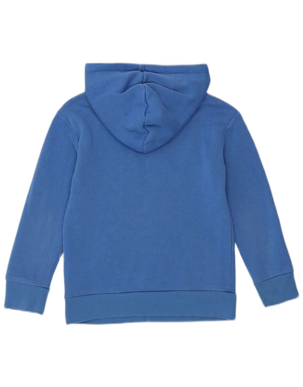 Puma Pull à capuche graphique pour garçon 5-6 ans XS Bleu Coton