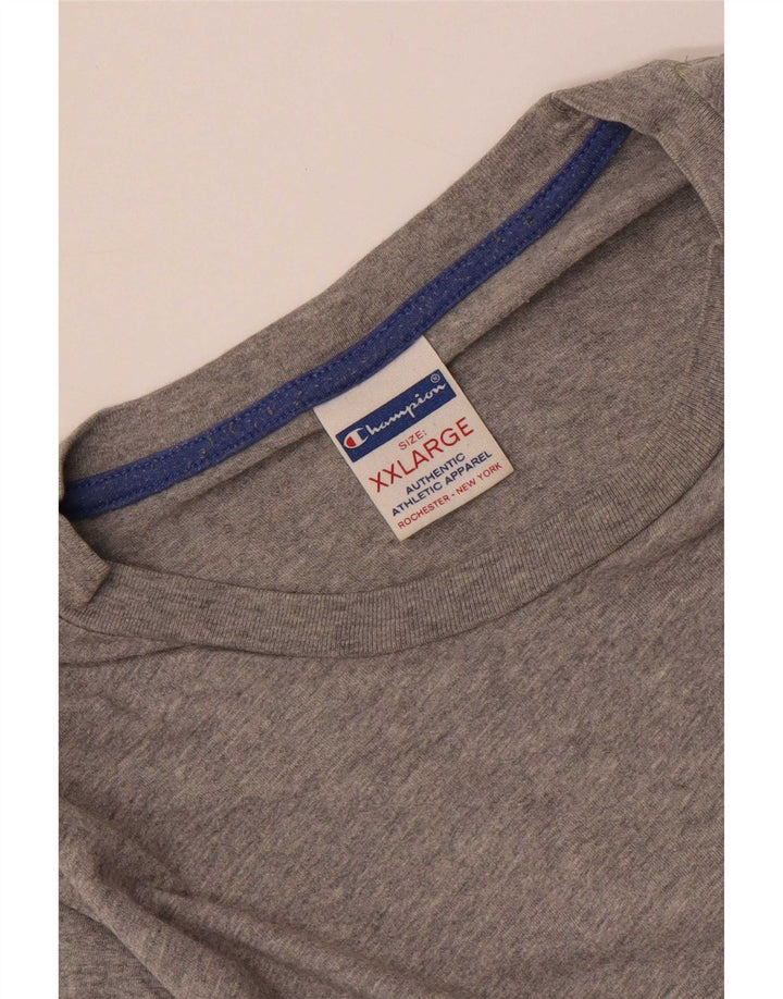 Champion T-Shirt Homme Top 2XL Gris