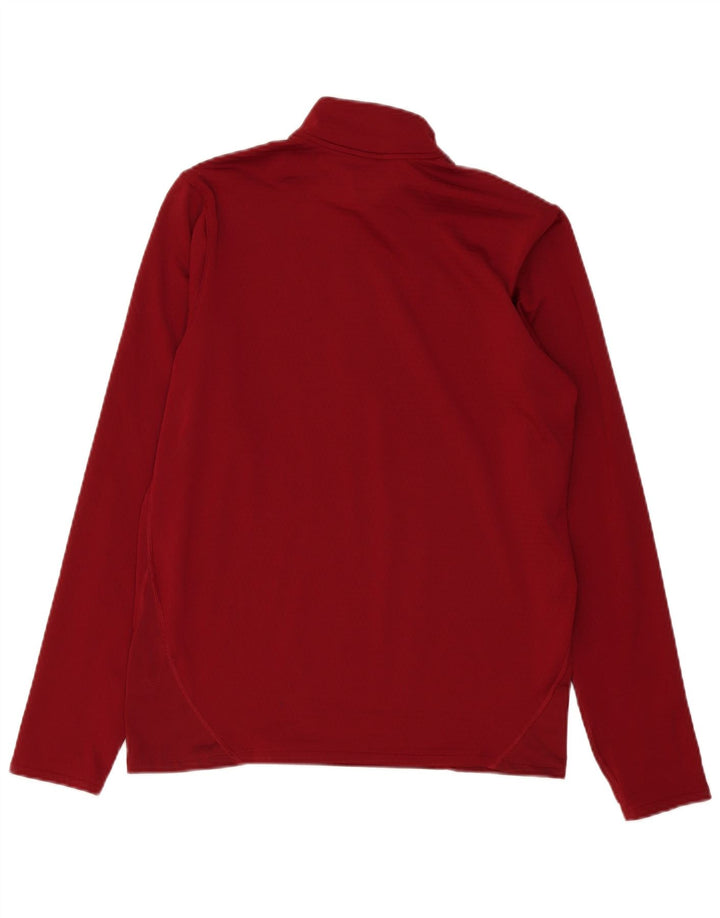 Under Armour Haut de Survêtement Zip Neck Homme Bordeaux Moyen