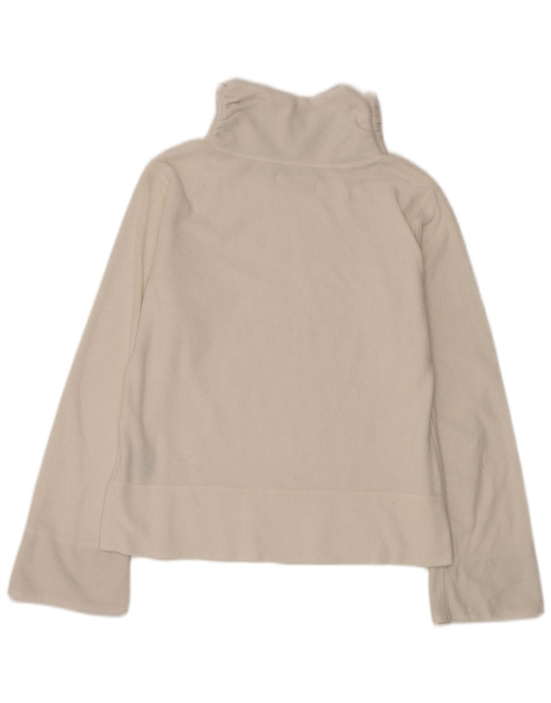 Roxy Femme Top Manches Longues UK 19 Medium Off White Polyester