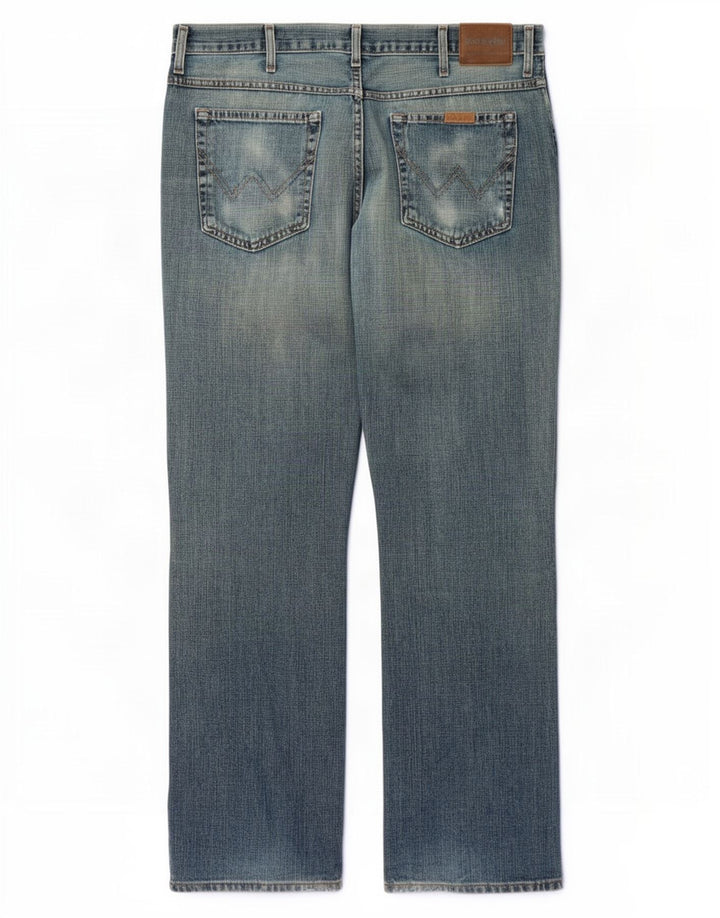 Wrangler Jean Bootcut Homme W38 L34 Bleu Coton