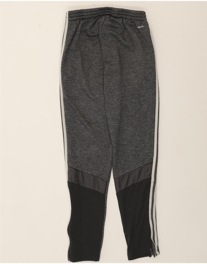 ADIDAS Pantalon de survêtement Aeroready pour femme UK 8 Small Gris Colourblock
