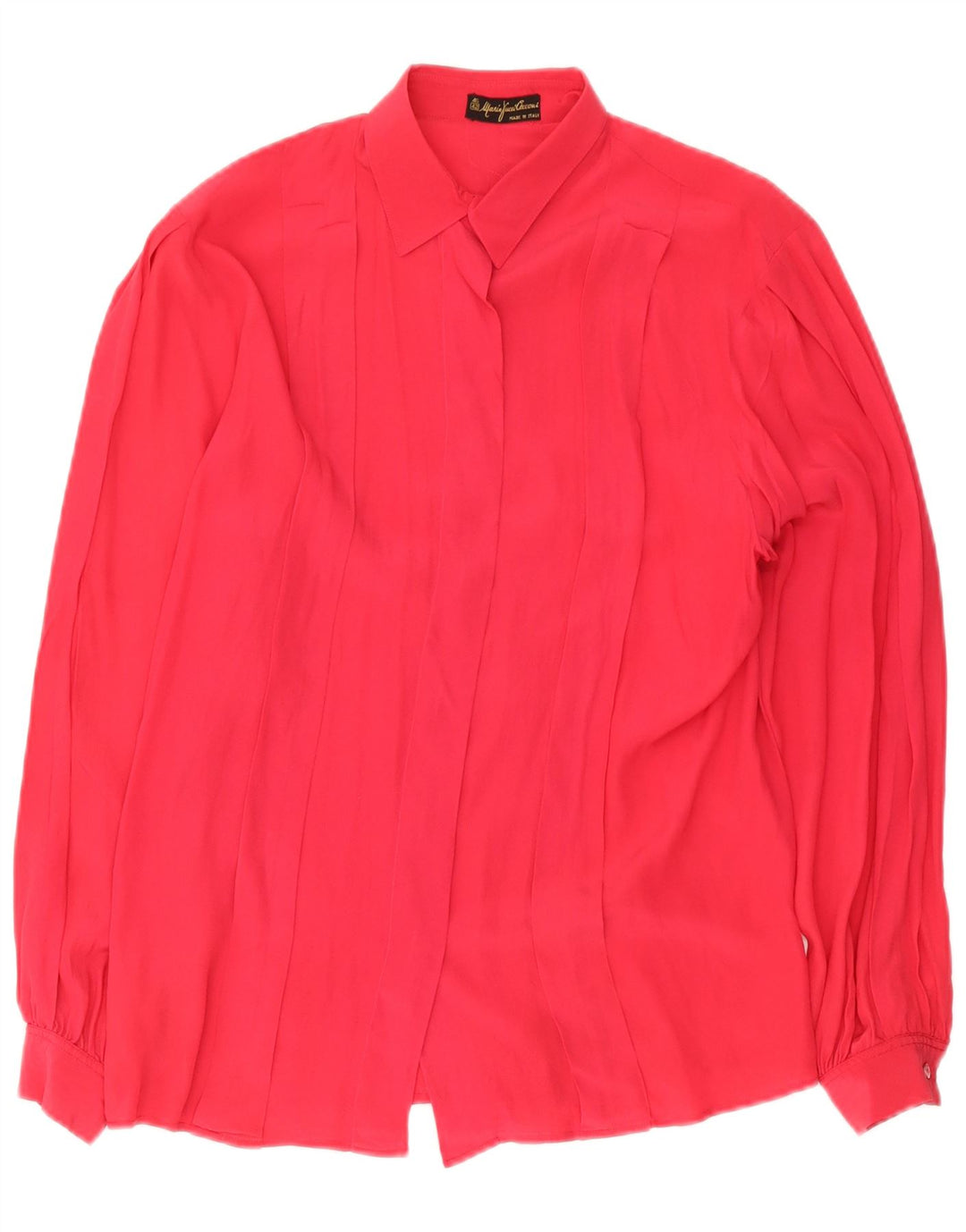 Mario Pucci Cecconi Chemise Chemisier Femme IT 42 Acétate Rose Moyen