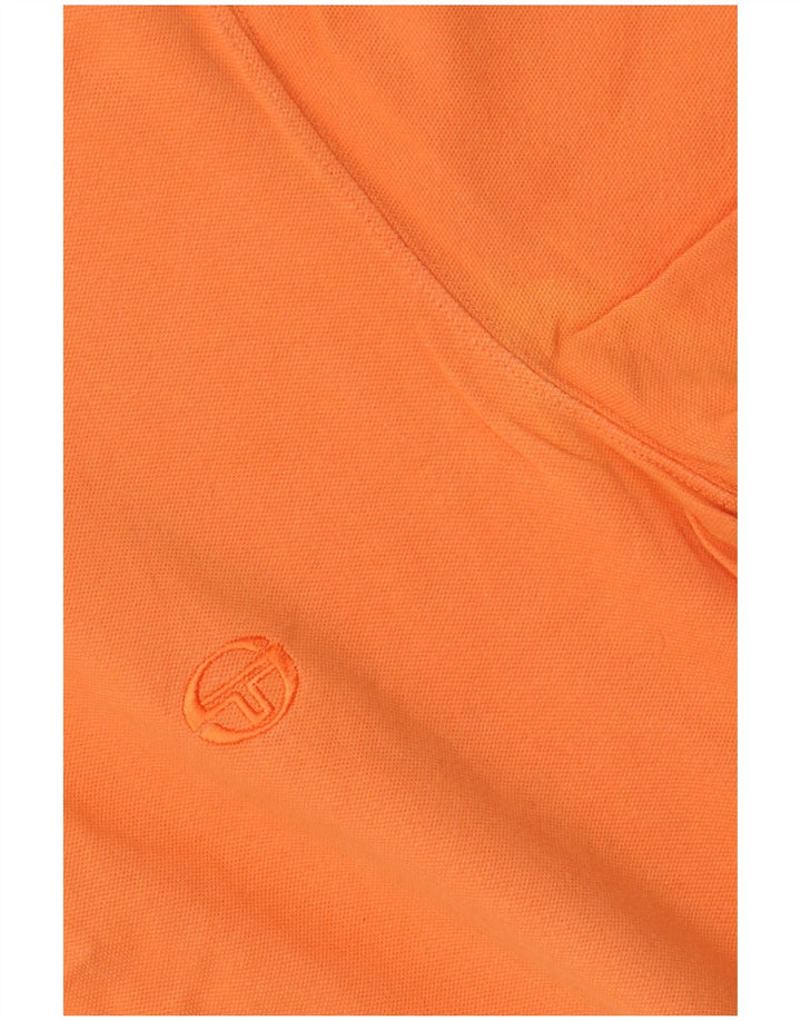 SERGIO TACCHINI Polo Homme IT 48 Petit Orange Coton