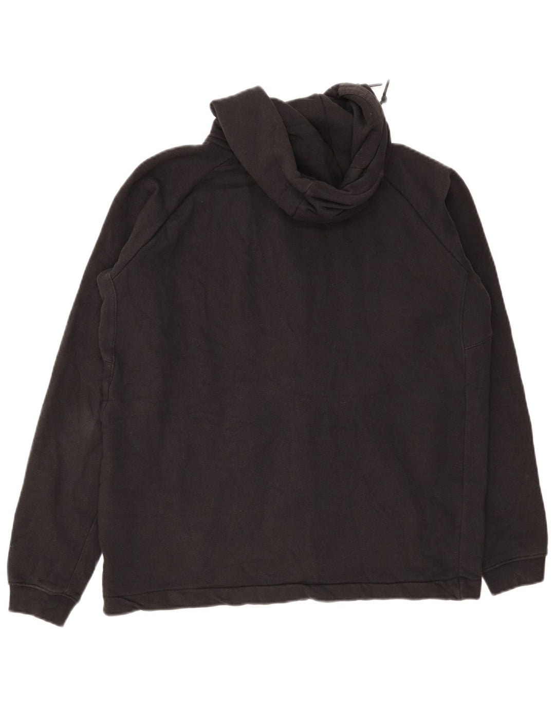 Nike Sweat à capuche zippé pour homme en coton noir moyen