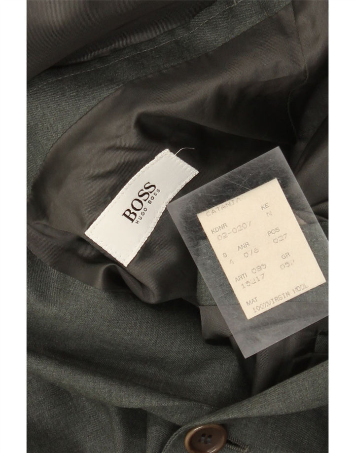 Hugo Boss Veste Blazer 2 Boutons Homme EU 52 XL Laine Grise