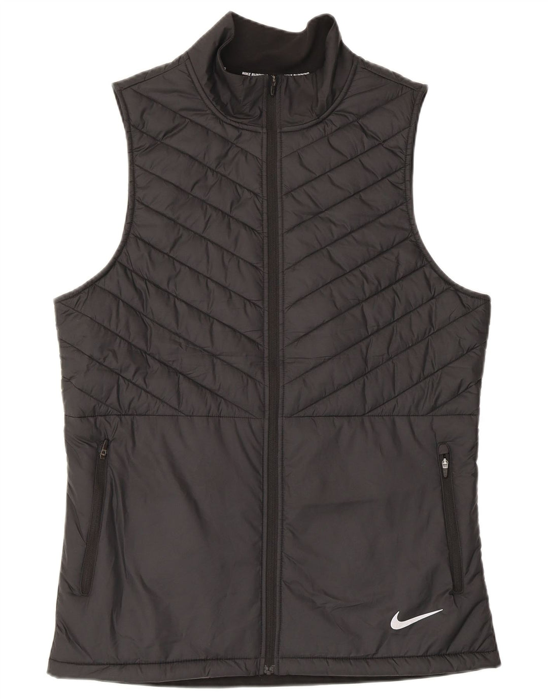 Nike Gilet rembourré pour homme UK 38 Medium Noir Polyester
