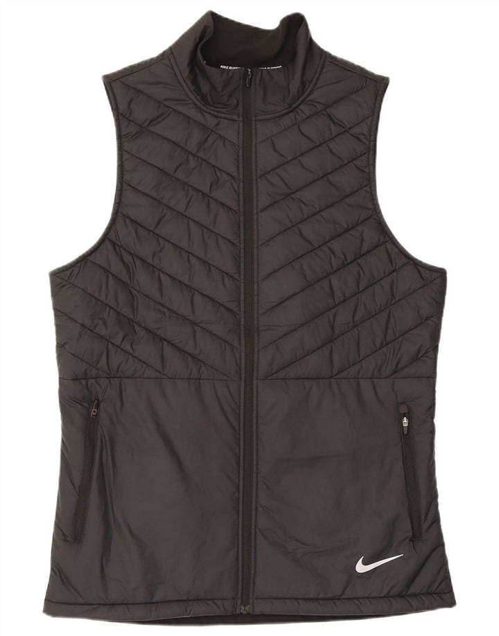 Nike Gilet rembourré pour homme UK 38 Medium Noir Polyester