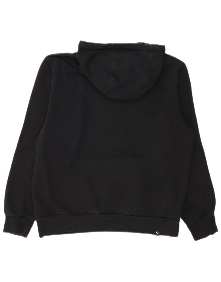 Puma Pull à Capuche Graphique Homme Noir Moyen Coton