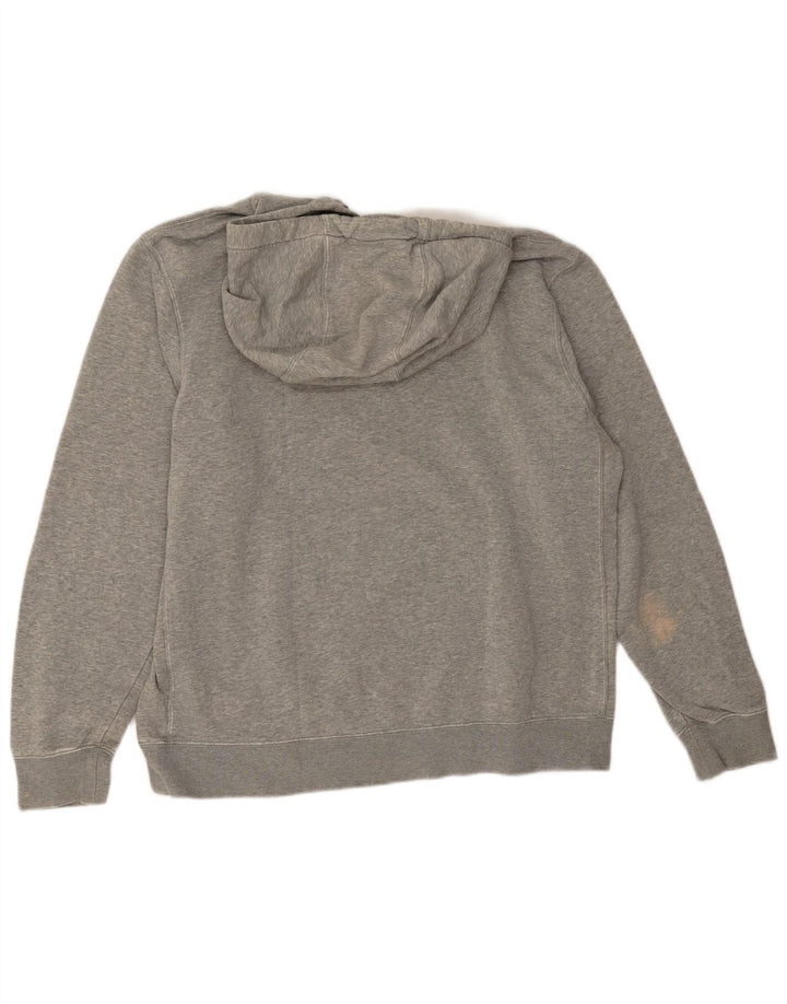 Nike Pull à capuche pour homme en coton gris Taille L